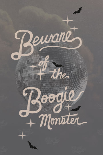 Beware of the Boogie Monster  (Set 1)/ OPAL + OLIVE X THREAD MAMA