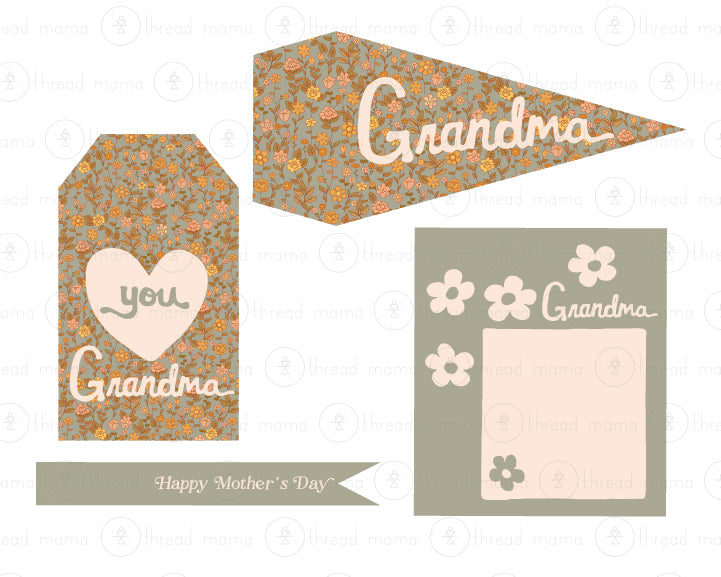 Mother's Day Tags and Flags (Vol.4)