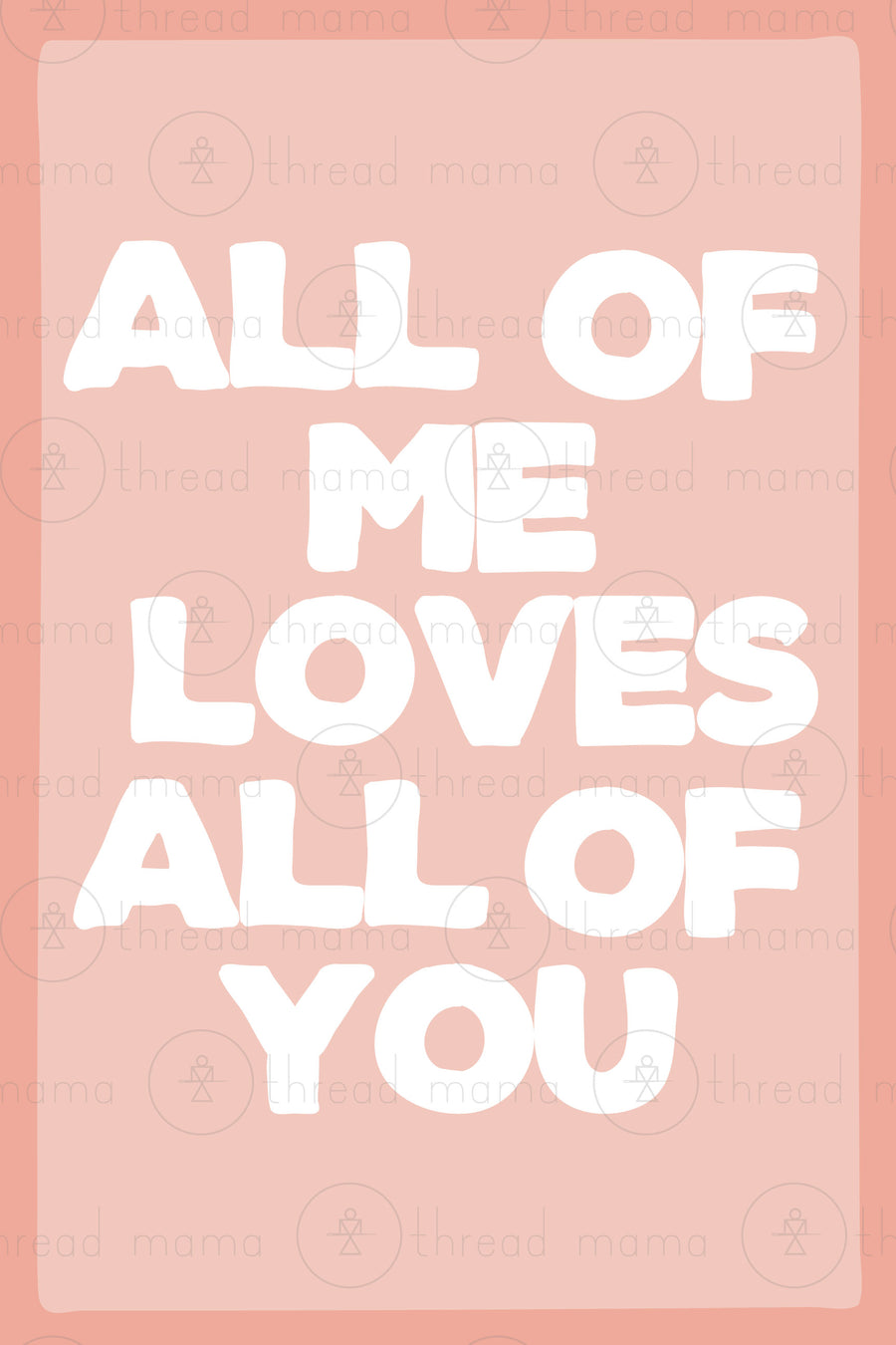 All of Me Loves All of You - Set