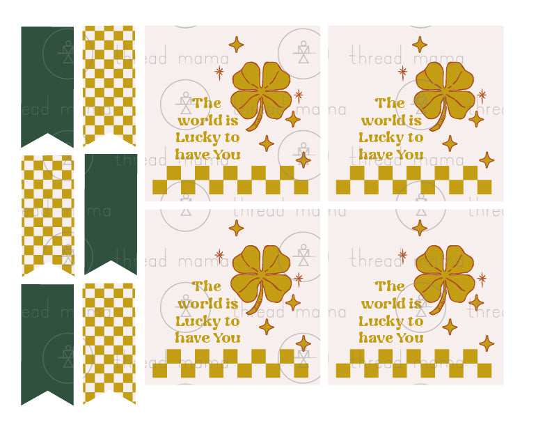 St. Patrick's Day Tags and Flags (Vol. 2)