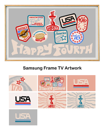 4th of July - Frame TV Set (Vol.3)