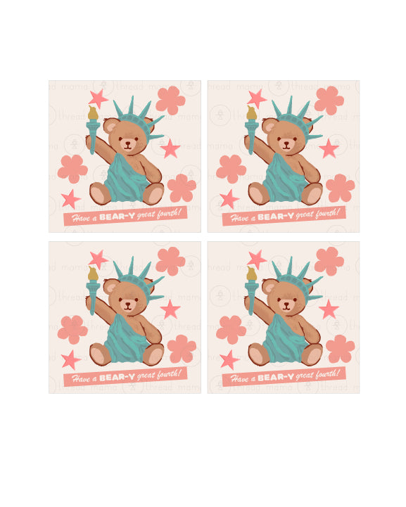 4th of July Tags, Flags, candy Wrappers, Soda Wrappers, Banners (Vol.5)