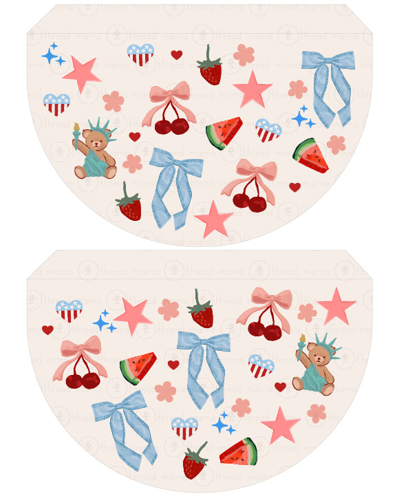 4th of July Tags, Flags, candy Wrappers, Soda Wrappers, Banners (Vol.5)