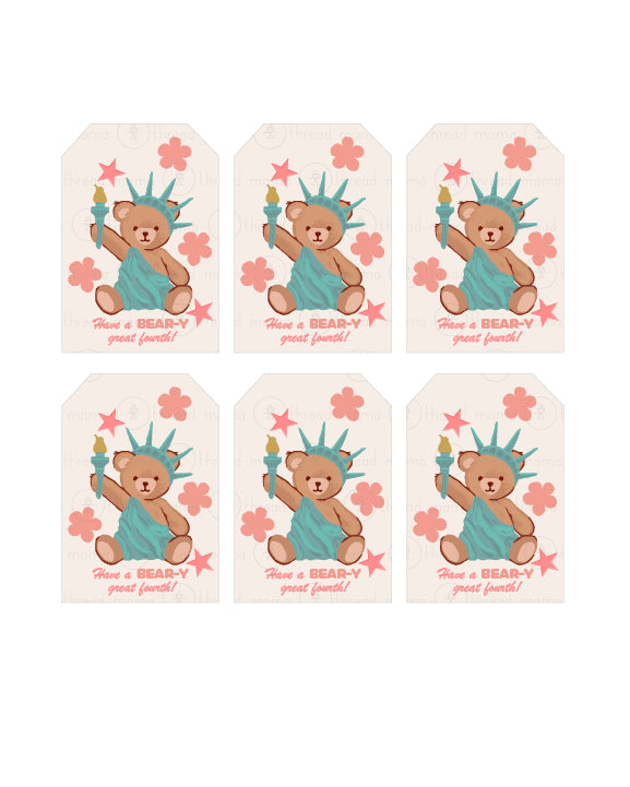 4th of July Tags, Flags, candy Wrappers, Soda Wrappers, Banners (Vol.5)