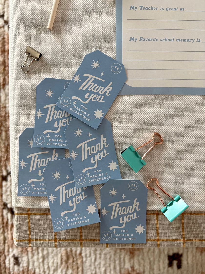 Teacher Appreciation Tags and Flags (Vol.3)