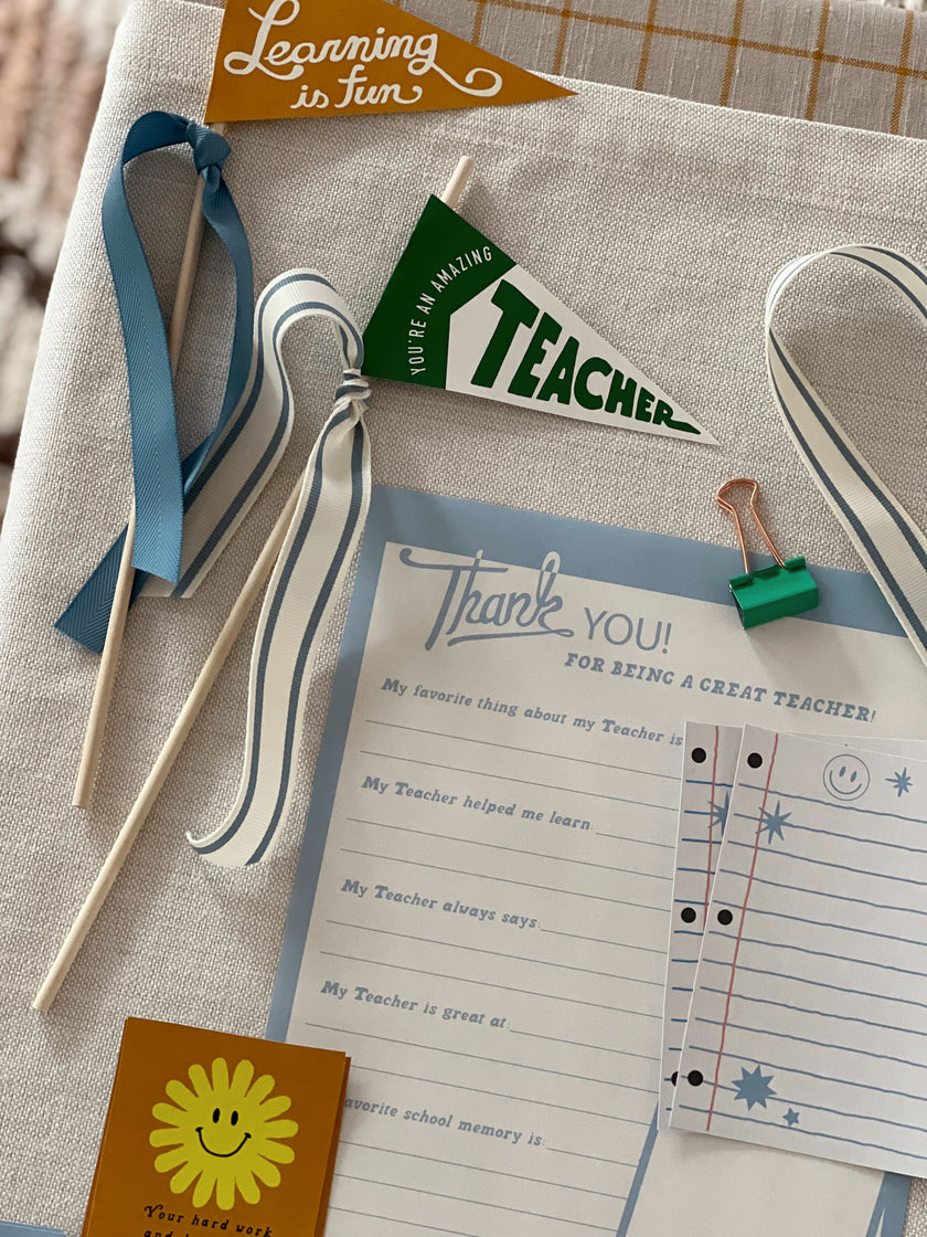 Teacher Appreciation Tags and Flags (Vol.3)