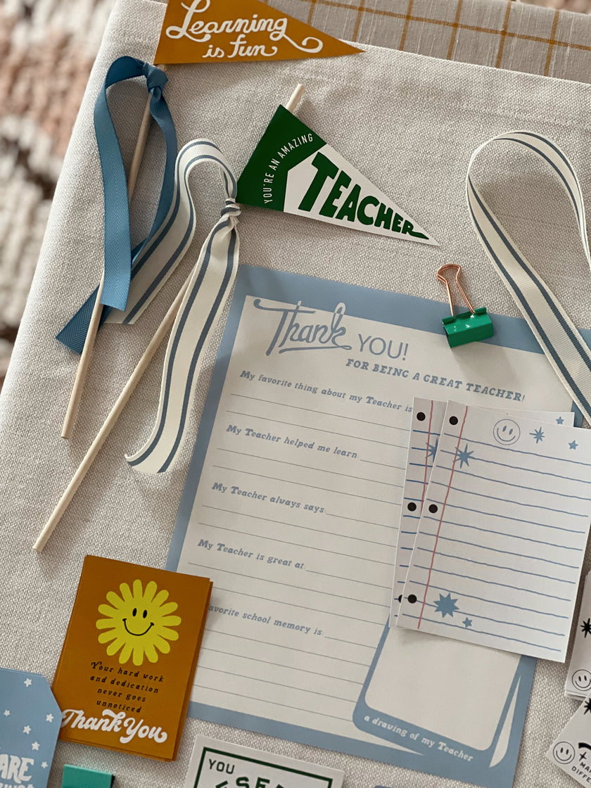 Teacher Appreciation Tags and Flags (Vol.3)