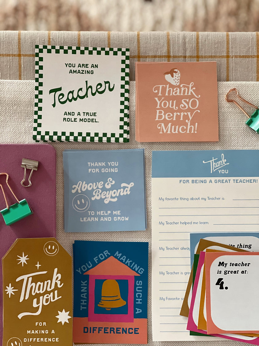 Teacher Appreciation Tags and Flags (Vol.3)