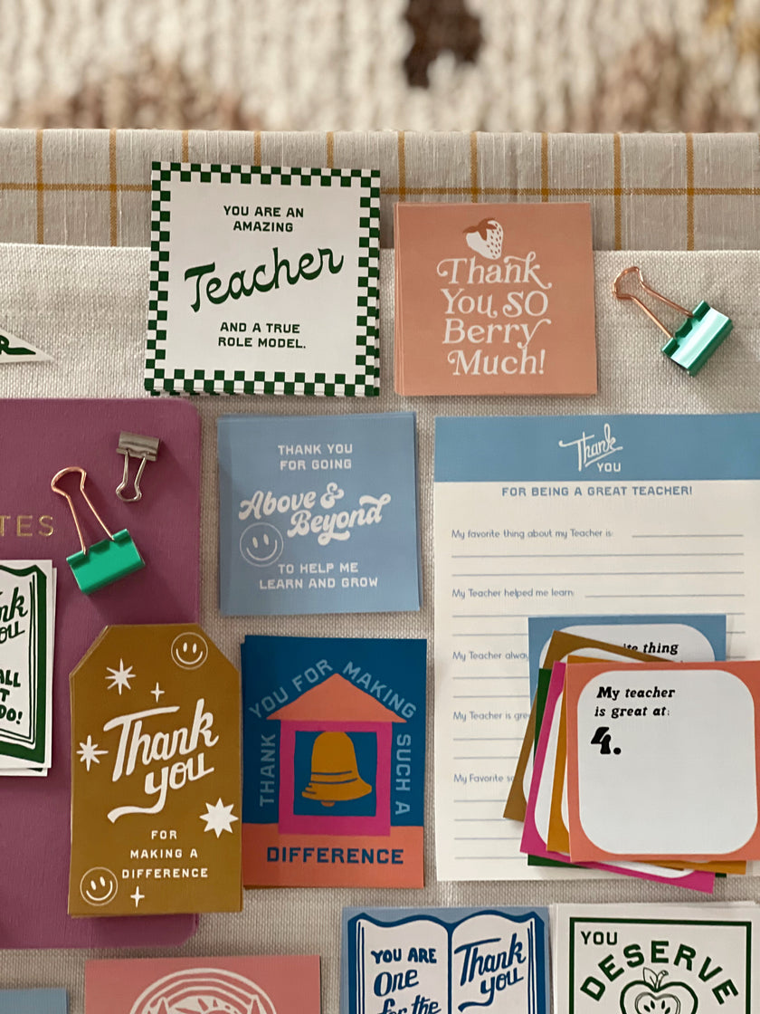 Teacher Appreciation Tags and Flags (Vol.3)