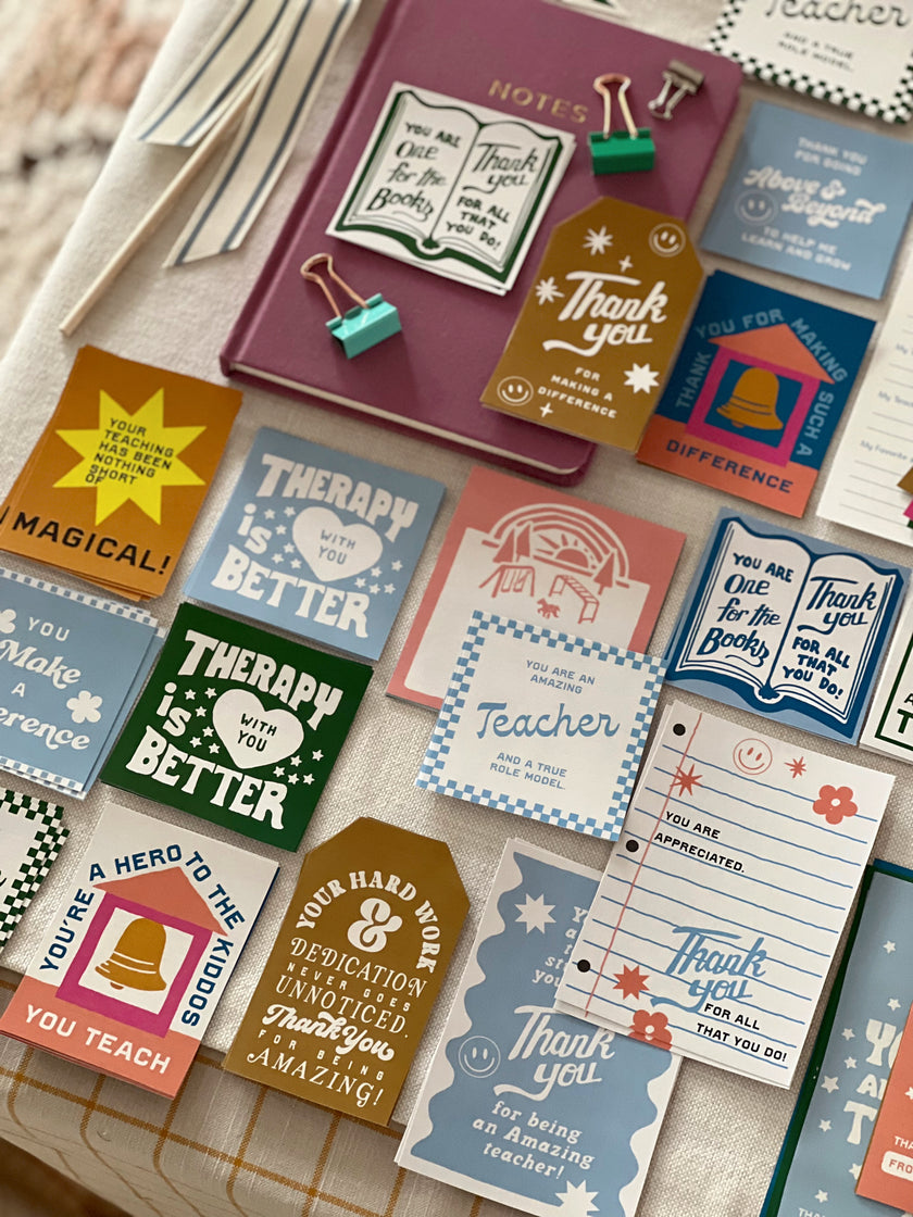 Teacher Appreciation Tags and Flags (Vol.3)