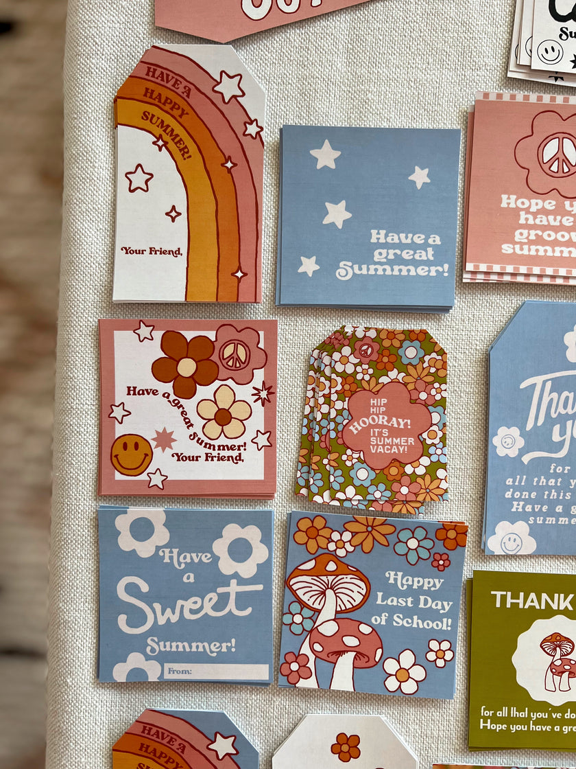 Last Day of School Tags and Flags (Vol.4)