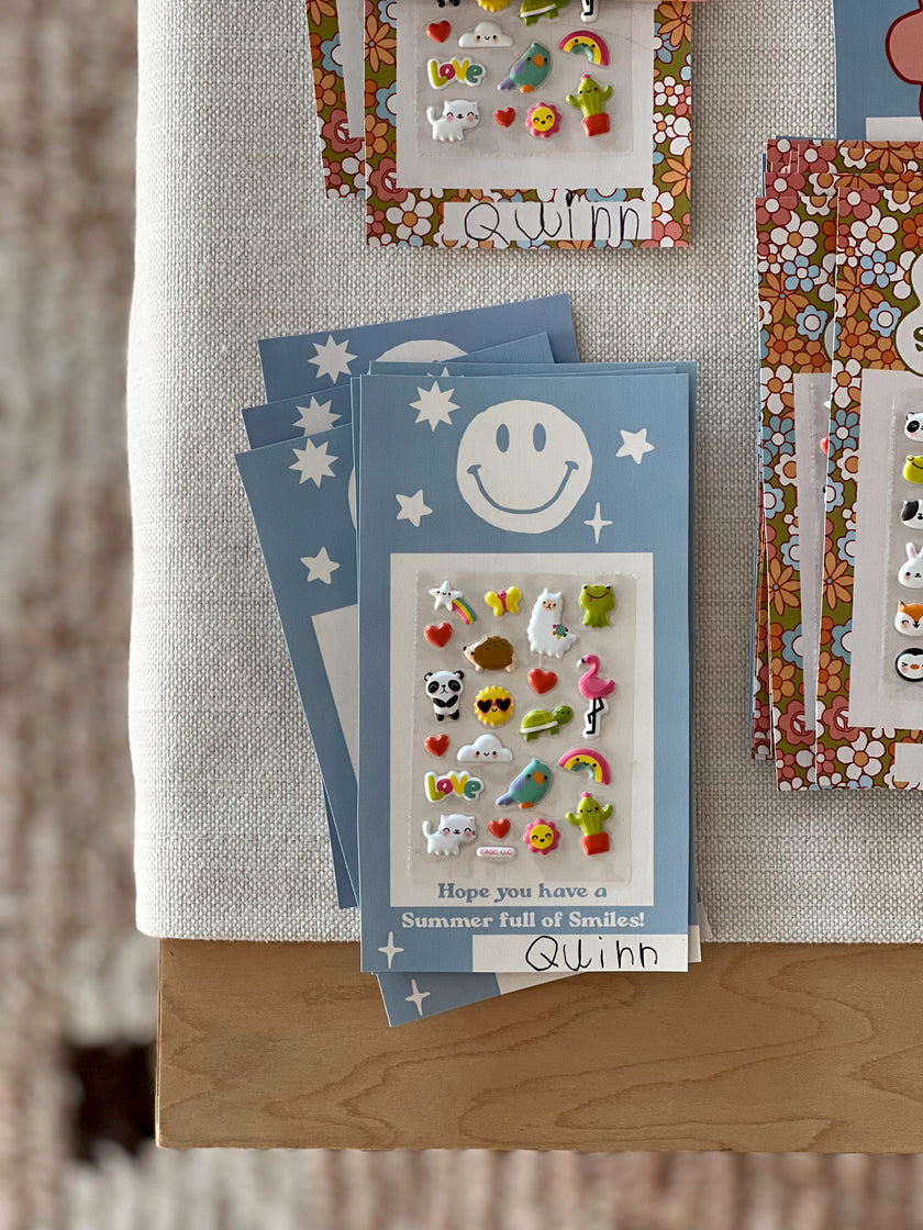 Last Day of School - Classmate Contact Tags