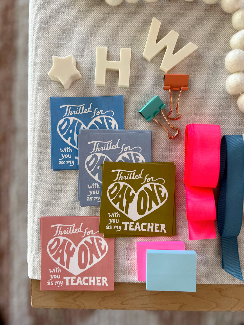 Back To School - Teacher Gift Tags and Flags (Vol.4)