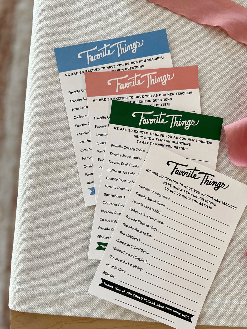 Back To School - Teacher Gift Tags and Flags (Vol.4)