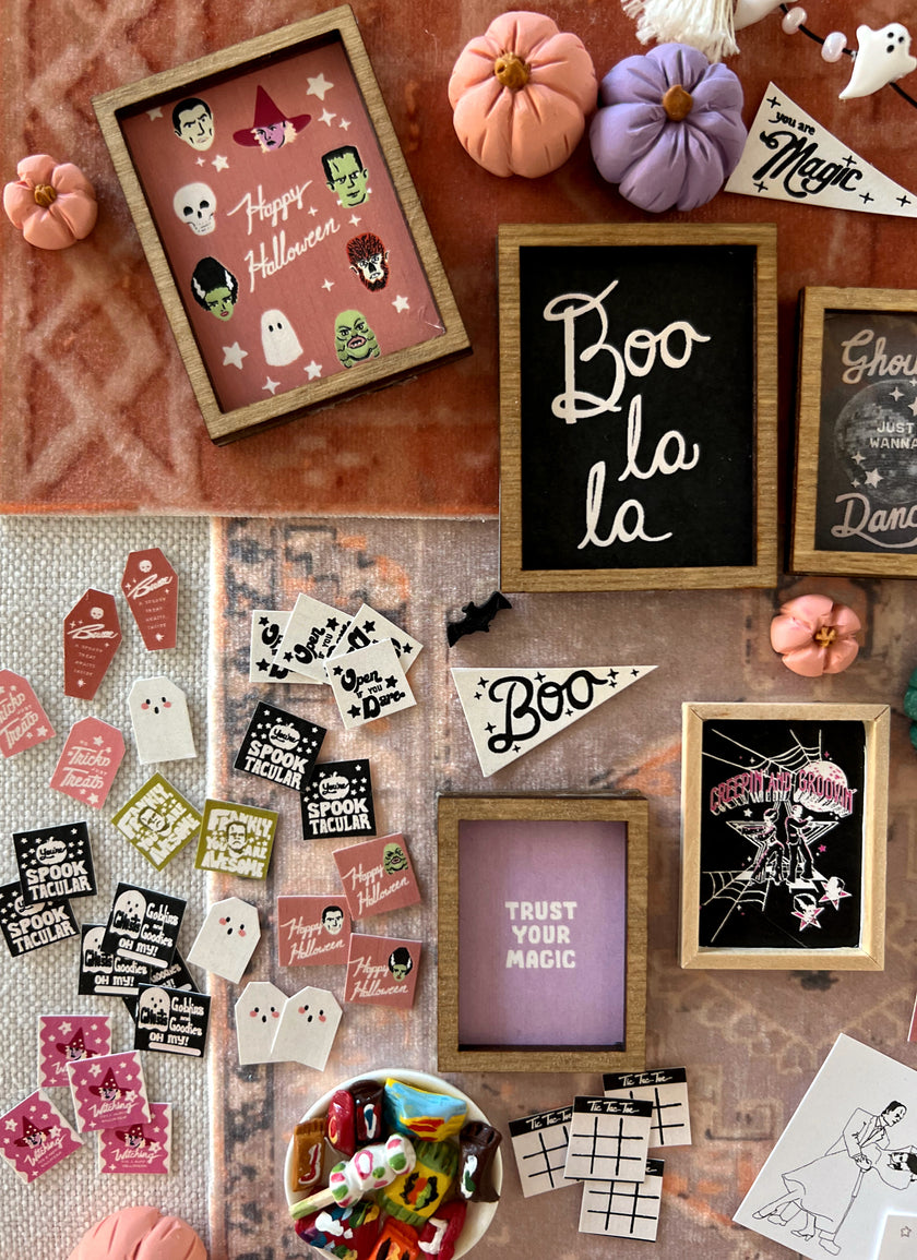 Dollhouse Halloween (Vol 4) Collection - Scale 1:12