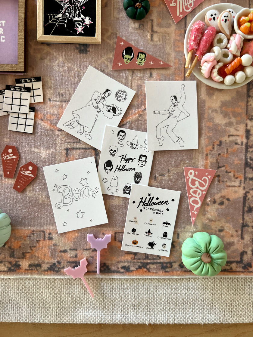 Dollhouse Halloween (Vol 4) Collection - Scale 1:12