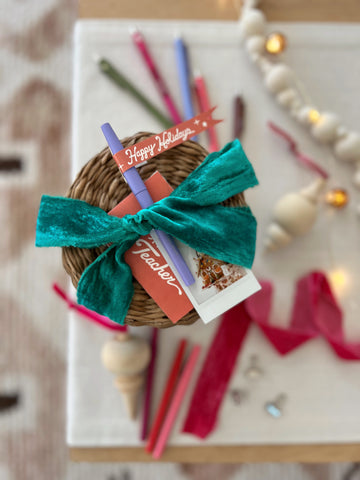 Holiday Teacher Appreciation Tags & Flags (Vol.4)