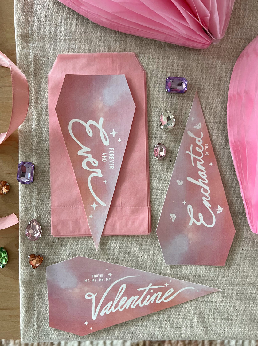 Valentine's Tags, Flags - (Vol.5)