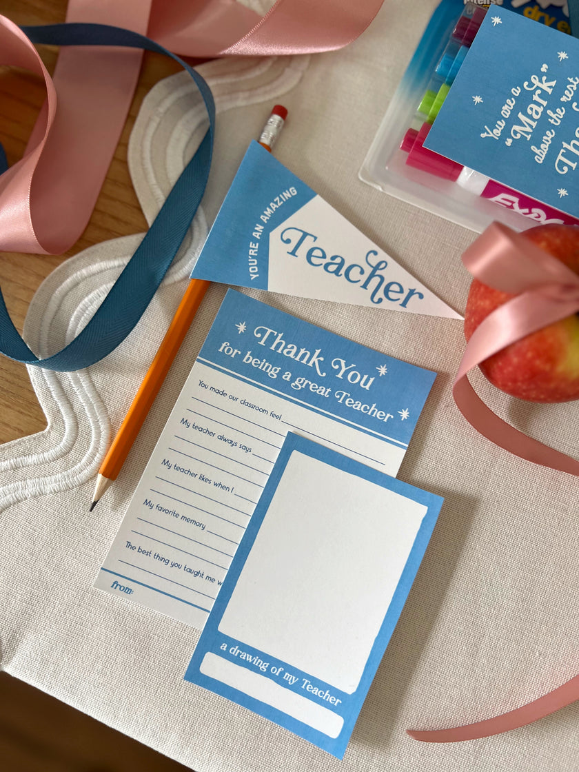 Teacher Appreciation Tags and Flags (Vol.5)