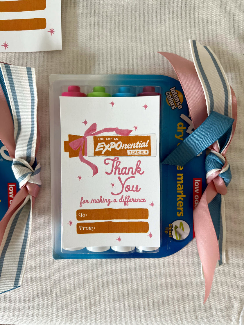 Teacher Appreciation Tags and Flags (Vol.5)