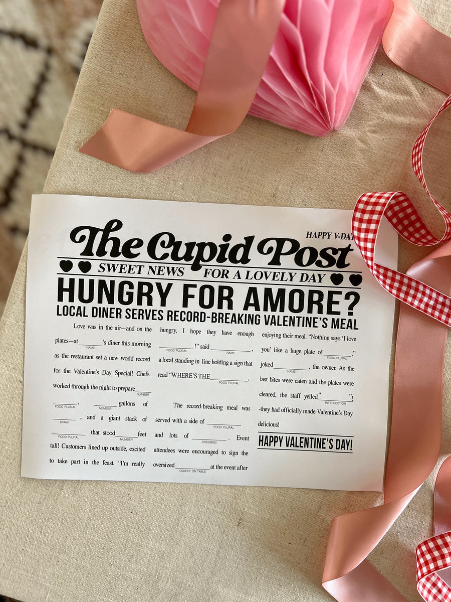 Valentine's Newspaper