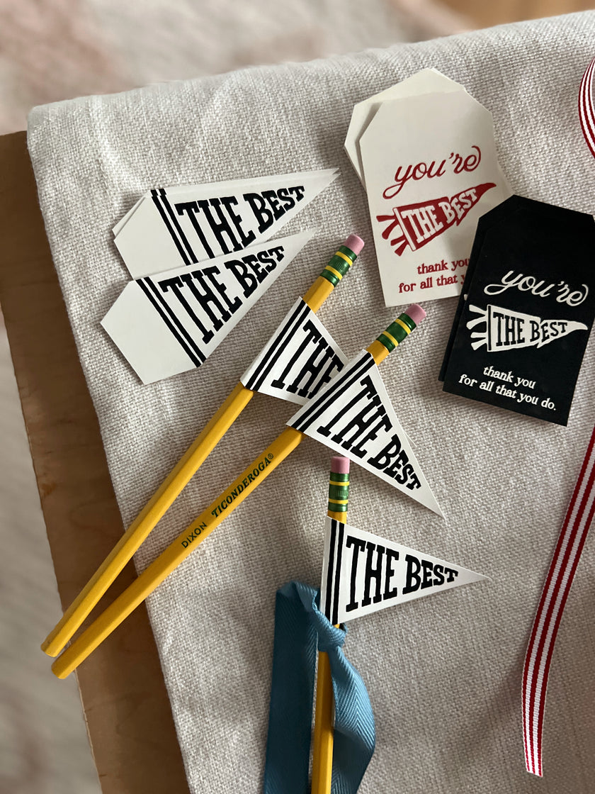 Teacher Appreciation Tags and Flags (Vol.6)