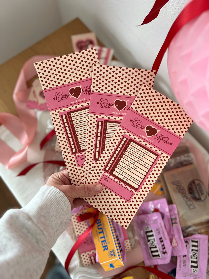 Valentine's Popcorn Tags