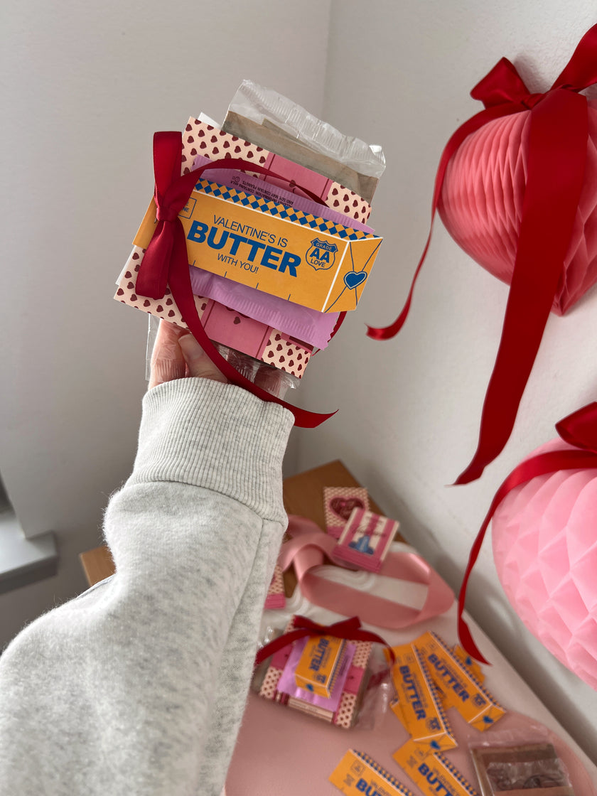 Valentine's Popcorn Tags