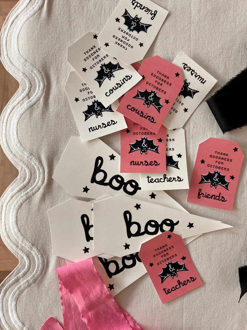 Halloween Flags & Tags (Vol.7) - Thank Goodness