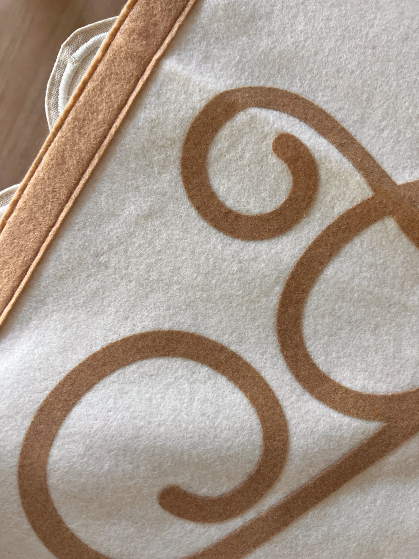 Girlhood - Large Banner / Tan on White