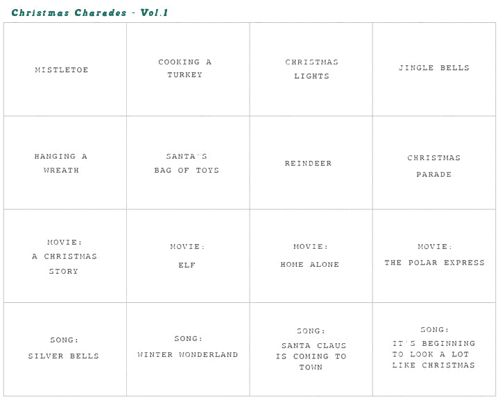 Holiday Activities (Vol. 4)