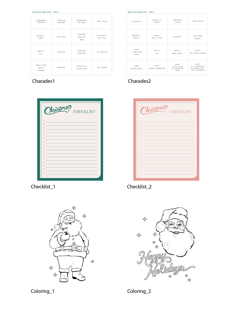 Holiday Activities (Vol. 4)