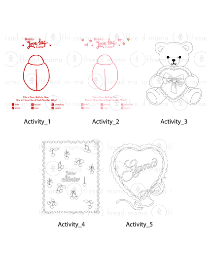 Valentine's Activities  - (Vol.6)