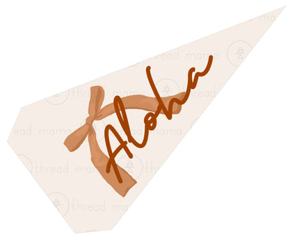 Hawaiian Birthday - Tags and Flags