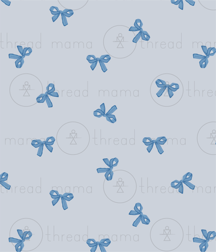 (RepeatingPattern) Blue Bows