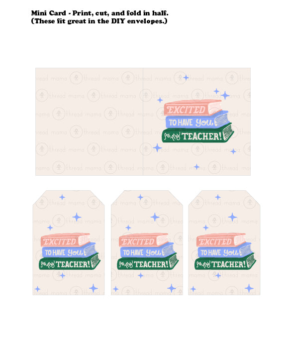 Back To School + Teacher - Tags and Flags (Vol.5)