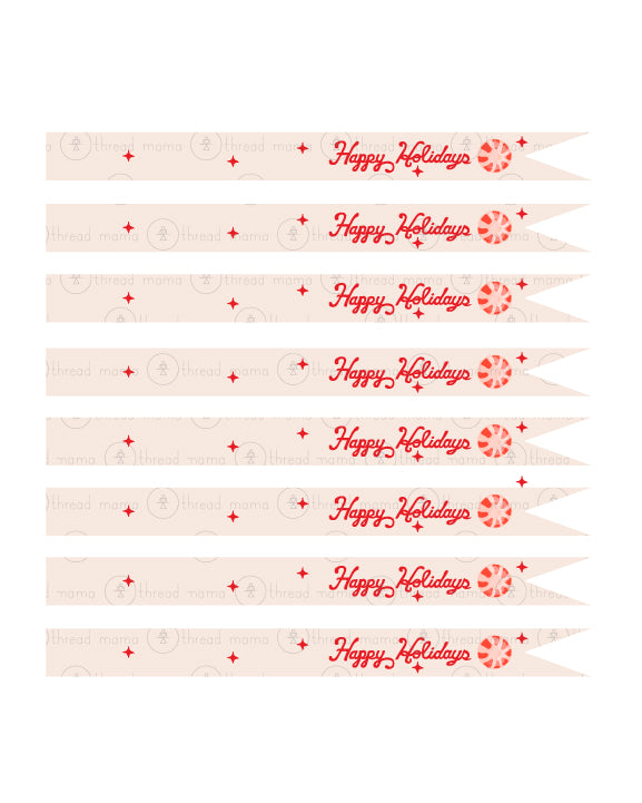 Christmas Baking Tags & Flags (Vol. 2)