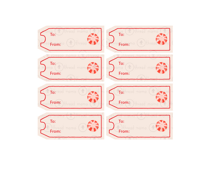 Christmas Baking Tags & Flags (Vol. 2)