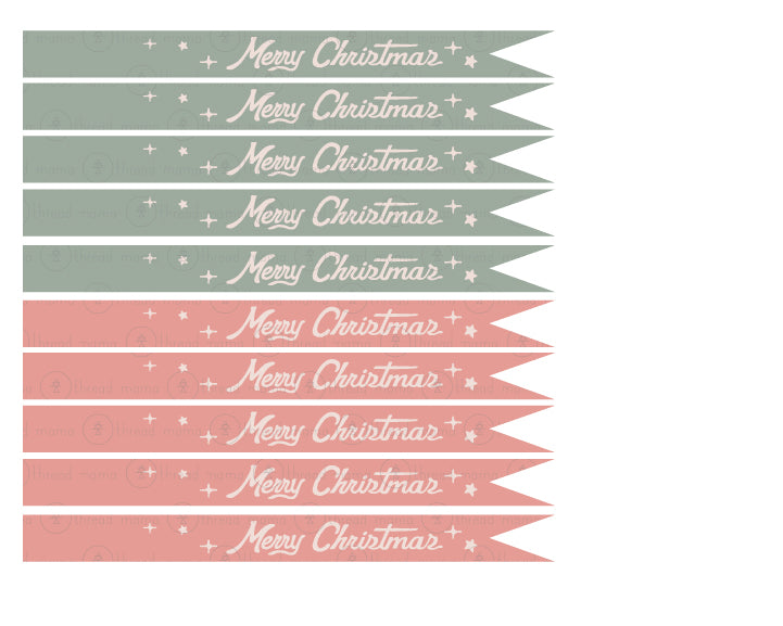 Christmas Baking Tags & Flags