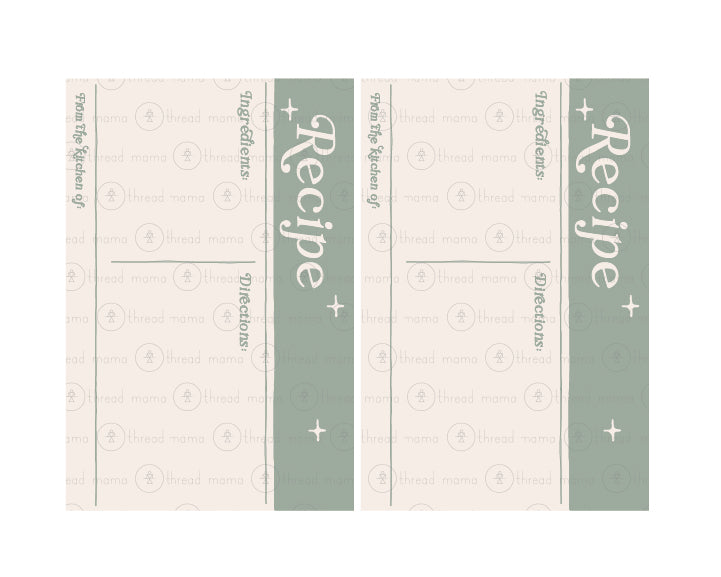 Christmas Baking Tags & Flags