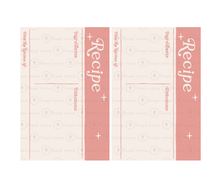 Christmas Baking Tags & Flags