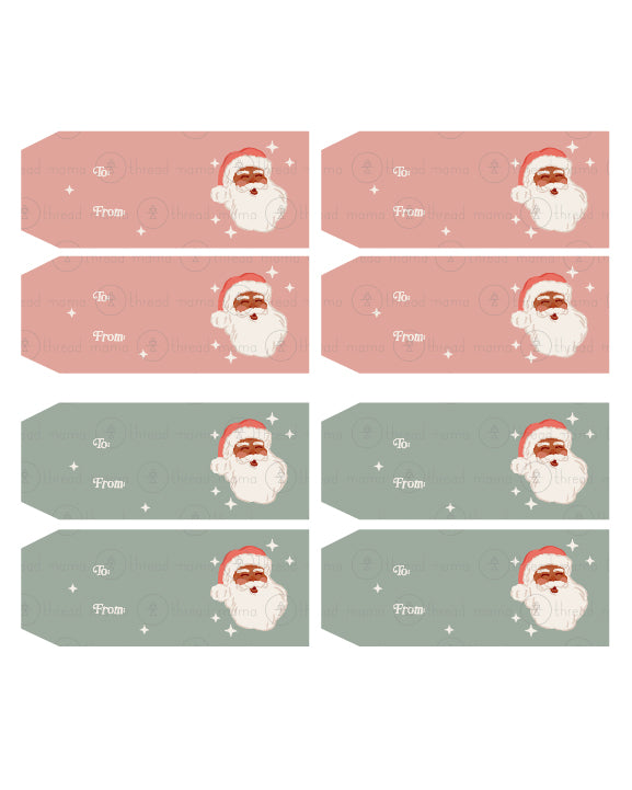 Christmas Baking Tags & Flags