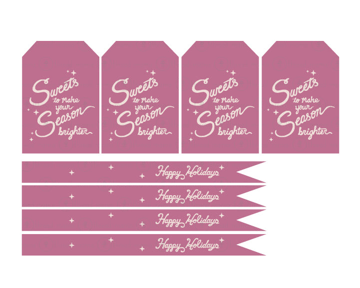 Christmas Baking Tags & Flags