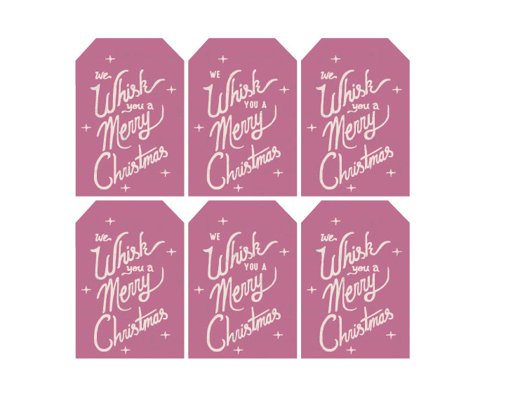 Christmas Baking Tags & Flags