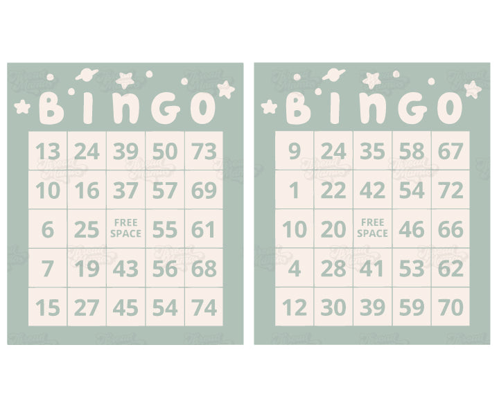 Blue-ish Party Tags and Flags