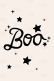 Boo - Set of 4