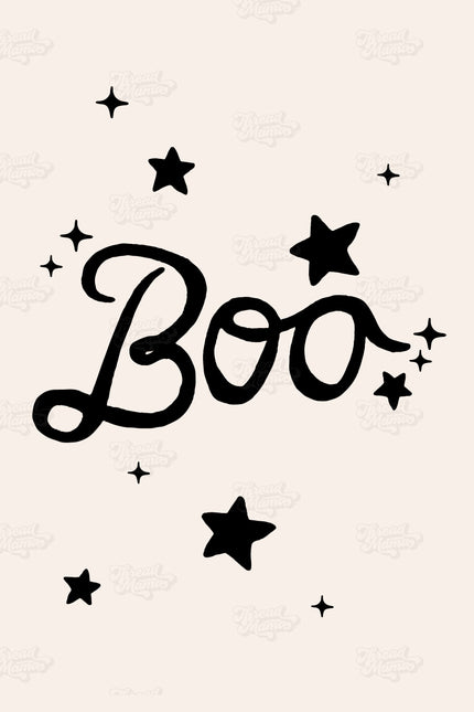 Boo - Set of 4