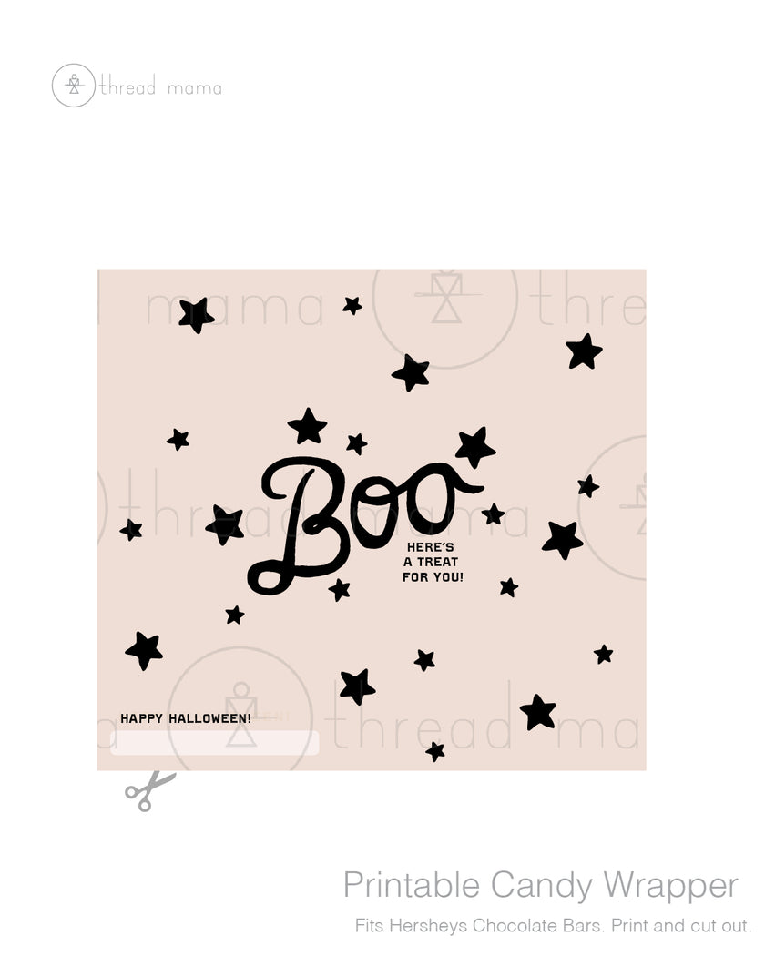 Halloween Candy Wrappers and Water Bottle labels - (Vol.4)