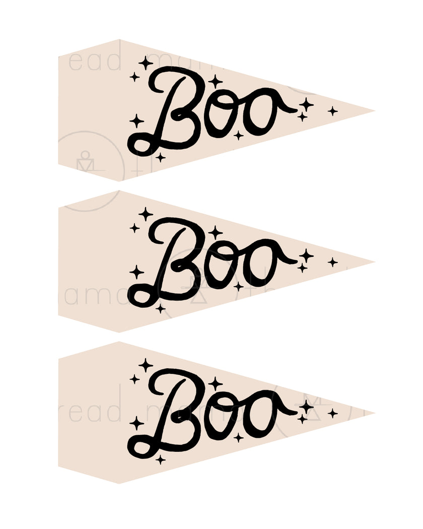 Halloween Pennants - (Vol.4)