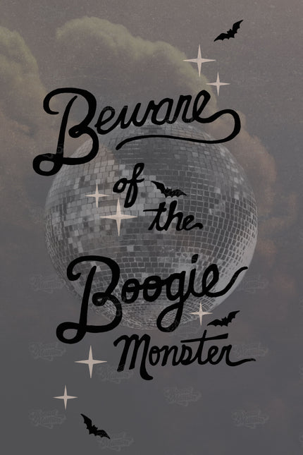 Beware of the Boogie Monster  (Set 1)/ OPAL + OLIVE X THREAD MAMA